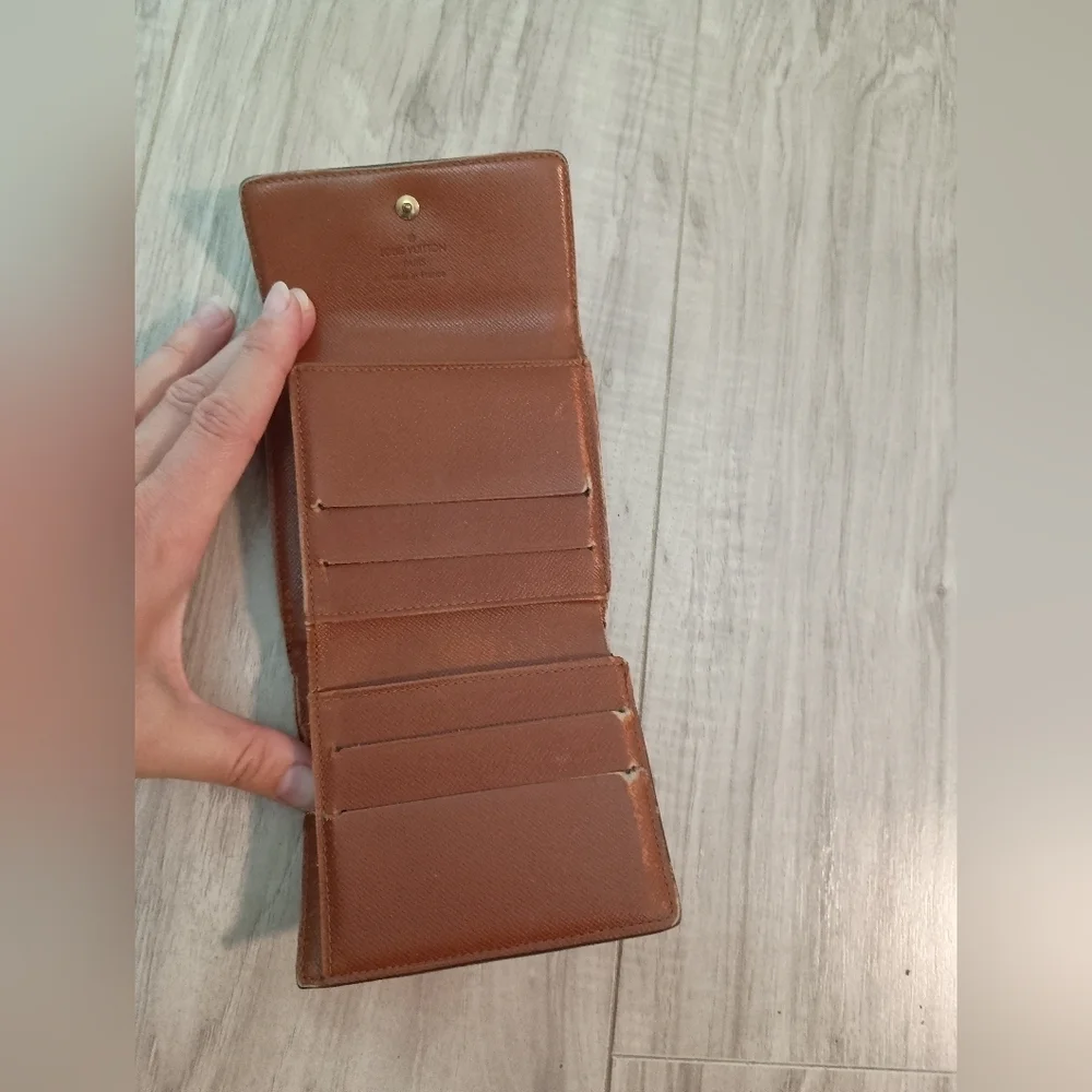 Louis Vuitton Monogram Portefeiulle Elise Trifold Wallet